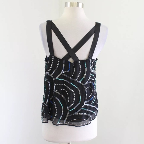 Free People Sequin Strappy Tank - Picture 5 of 6